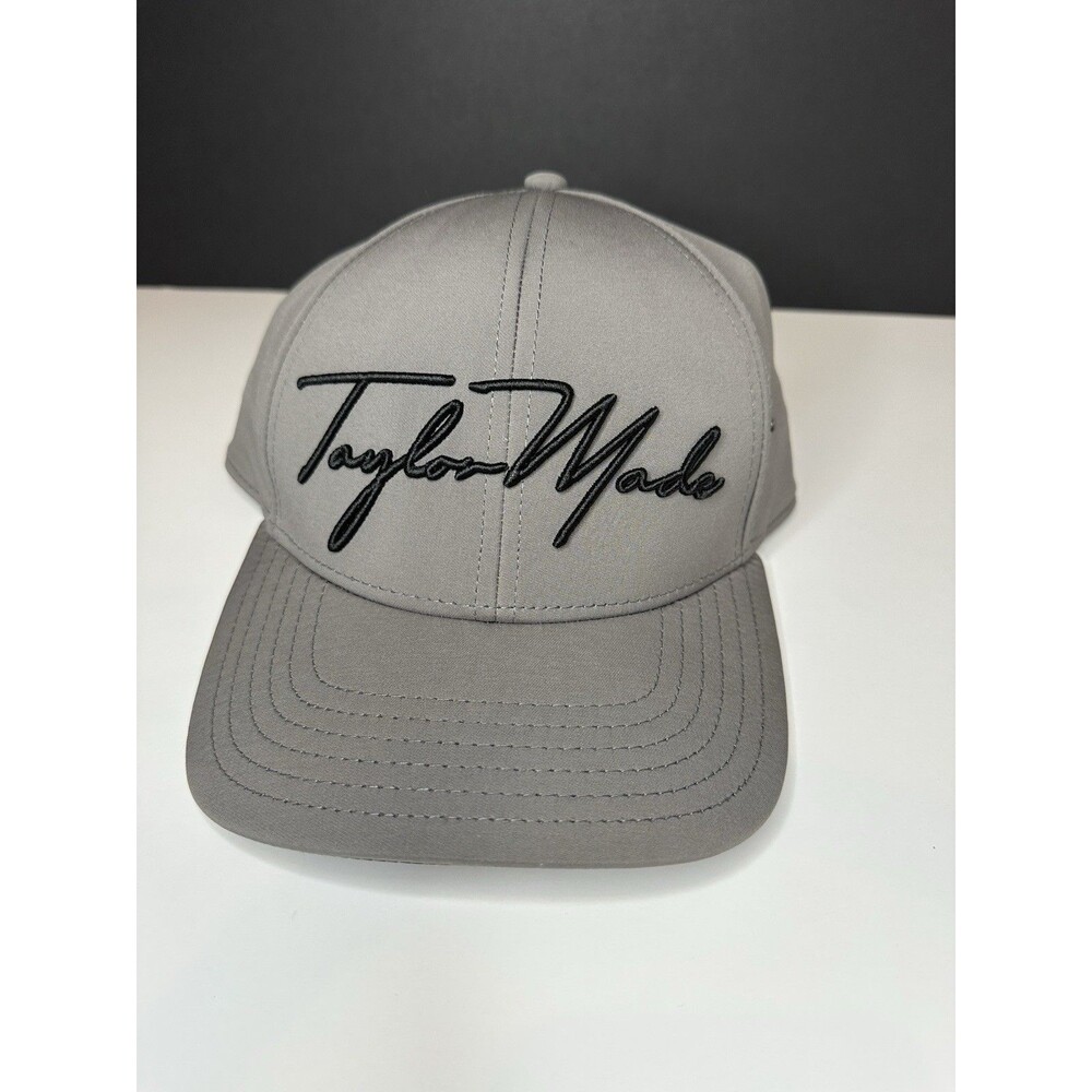 TaylorMade Radar Script Seeker Adjustable Hat Cap - Gray